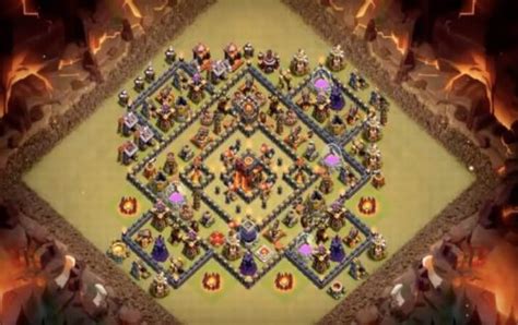 base da guerra municipio lv 10|Disposizioni Municipio lv 10 per Guerra e Farming su Clash of Clans.